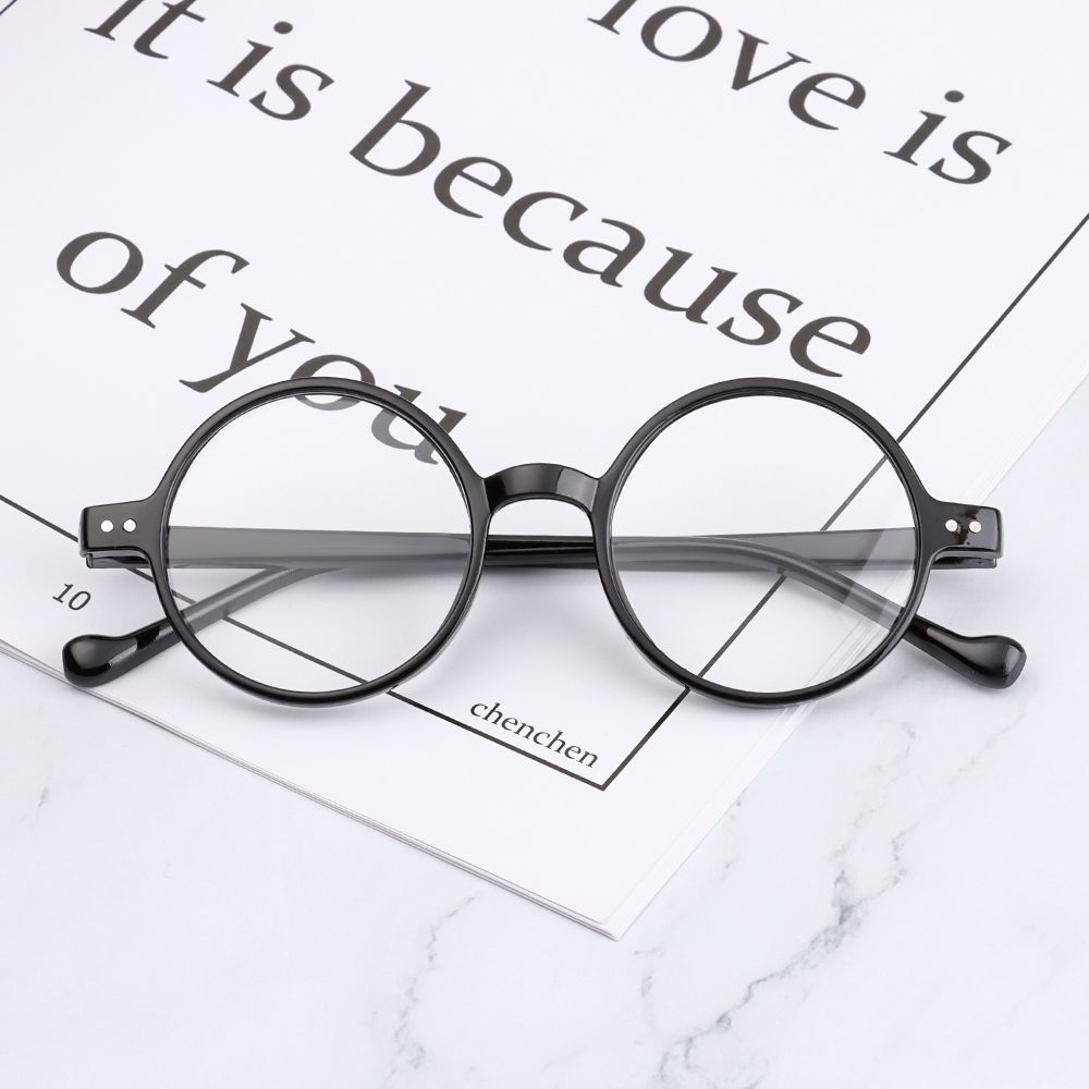 Retro Anti UV Blue Light Reading Glasses Round Frame for Women Men Presbyopia Eyewear +1 0 To +4 0 Radiation Protection