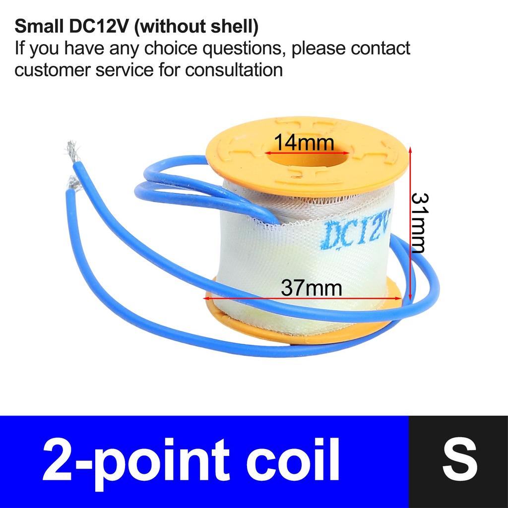Praktische Messing-Magnetventilspule DN060810152025 14 38 12V 220V 24v