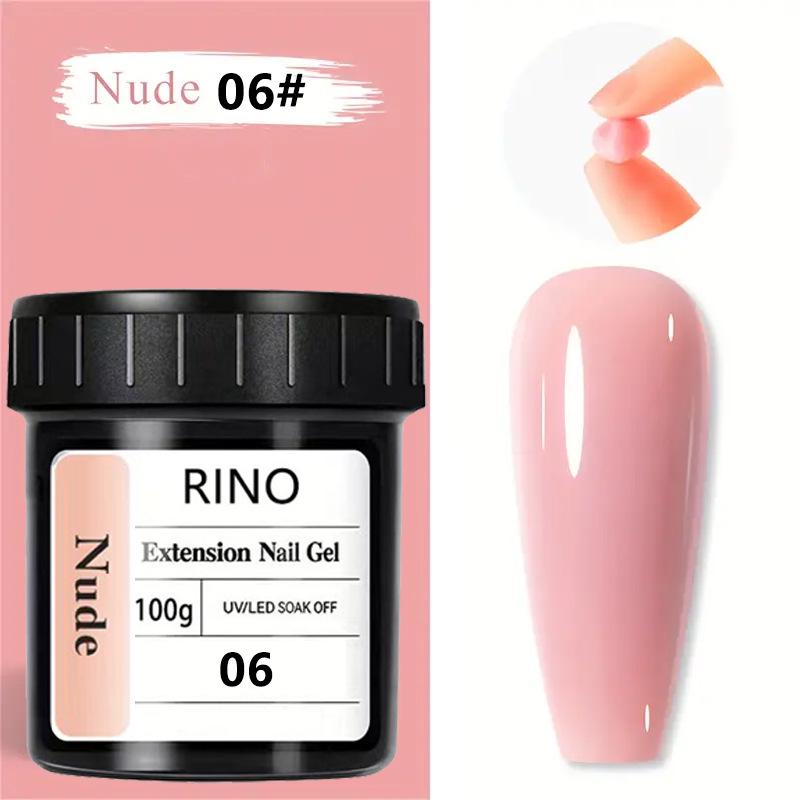 

Набор 3-в-1 для наращивания ногтей гелем: УФ гель для наращивания, базовое покрытие и закрепитель