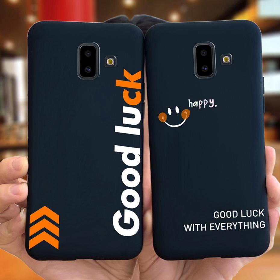 Handyhülle für Samsung Galaxy J6 Plus 2018 Niedliches Tier Cartoon Süßigkeitenfarbe Weiches Silikon TPU Hülle für Samsung J6 J 6 J6Plus