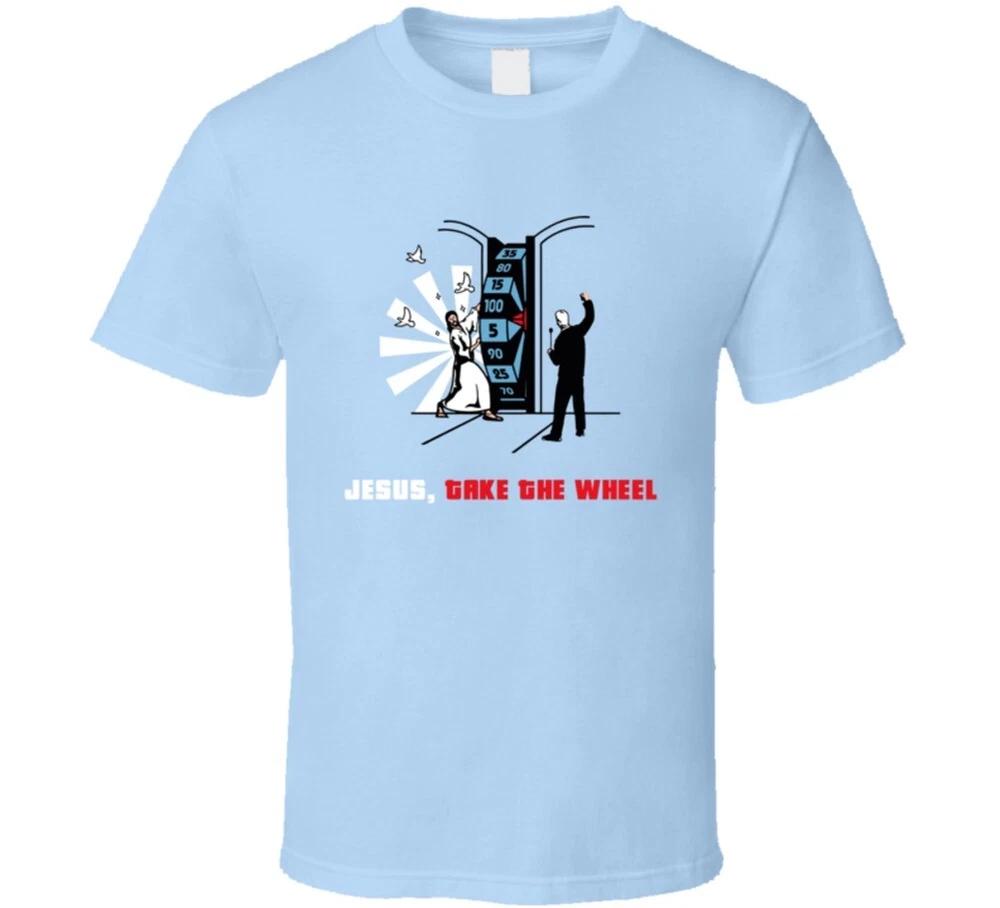 Price Is Right Game Show Jesus Take The Wheel T Shirt S
