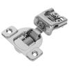 1Set American Style Cabinet Hinge Stainless Steel Kitchen Full Overlay Soft Close Buffering Concealed Door Hinge Replacement