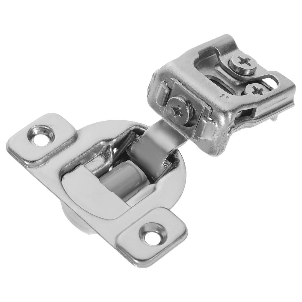 1Set American Style Cabinet Hinge Stainless Steel Kitchen Full Overlay Soft Close Buffering Concealed Door Hinge Replacement