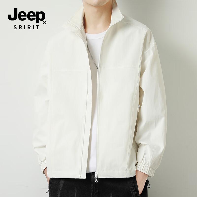 JEEP SPIRIT Men s Spring Outdoor Windproof Casual Jacket M