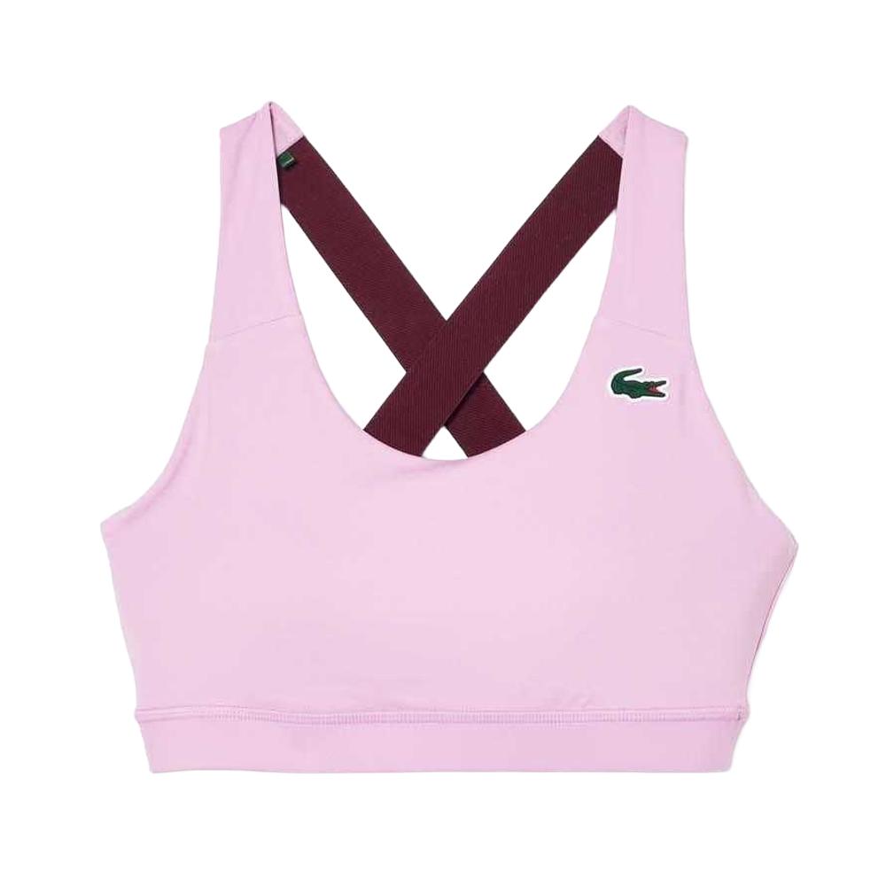 Lacoste Womens/Ladies Stretch Breathable Sport Bralette