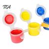 Non-Toxic Paint 1 Set 12 Colors Mini Acrylic Paints with Brushes And Palette, 2ml Per Cup, Kids & Adults Craft Paint, Strips for DIY Crafts,