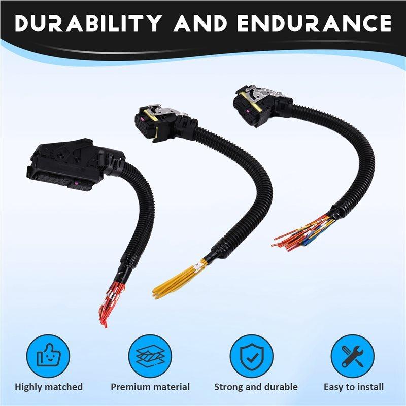 89Pin 36Pin 16Pin EDC7 Common Rail Connector PC Board ECU Socket Injector Module Plug With Wire Harness For s