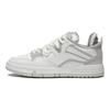Li Ning Weigu Pro Chaussures de Skate Basses Antidérapantes et Résistantes à l'Usure pour Femmes Chaussures de Skate Blanc Nuage Argent Gris Poisson AECT026-2
