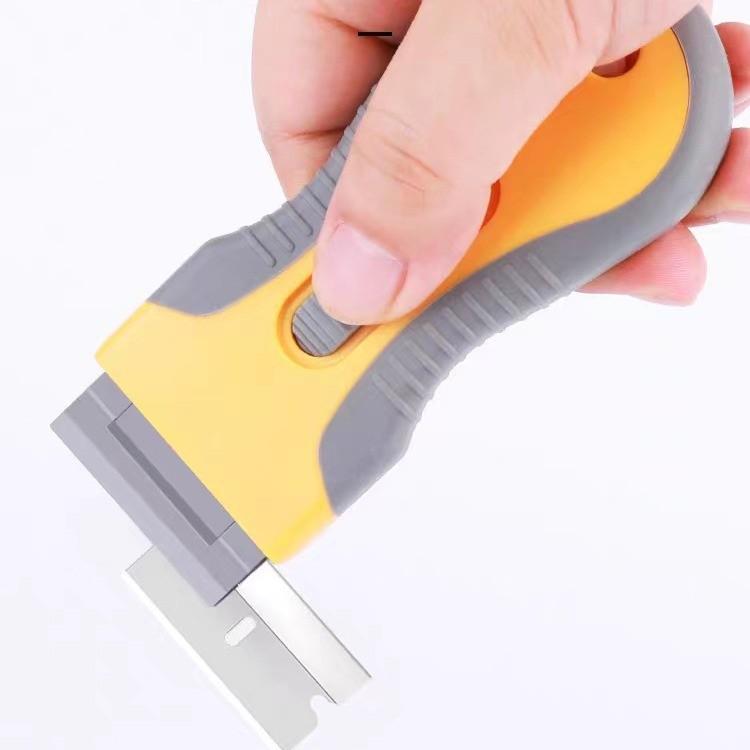Multifunctional Double-Headed Cleaning Spatula & Scraper for Car Film and De-gluing Tasks