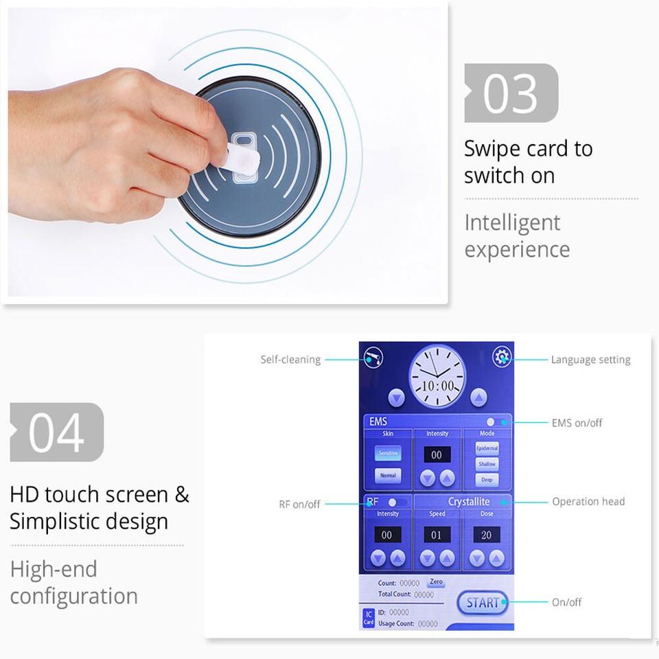 Needle-Free Nano Microneedle Mesotherapy Injector Mesogun Skin Lifting Machine