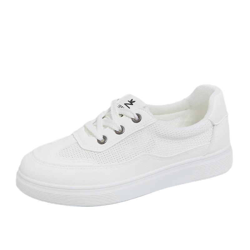 Little White Shoes Children's Summer New Schoolgirl Casual Net Versatile Half Slippers Street Shot