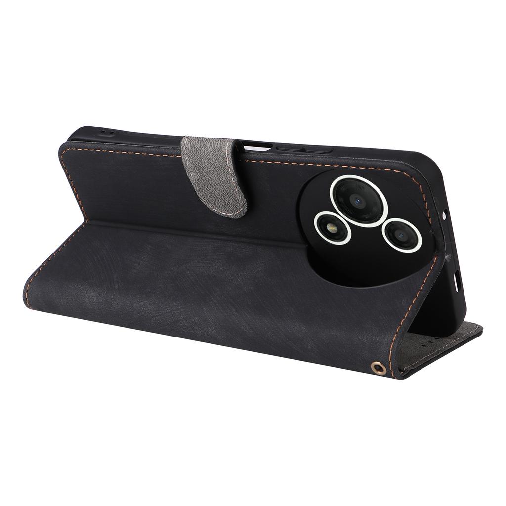 For TCL 60 SE NxtPaper 5G Case Wallet RFID Blocking PU Leather Phone Cover Stand with Strap