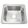 Bar Sink Brushed Process Rustproof Stainless Steel Sink for Bathroom Kitchen Bathroom RV Yacht 480x4