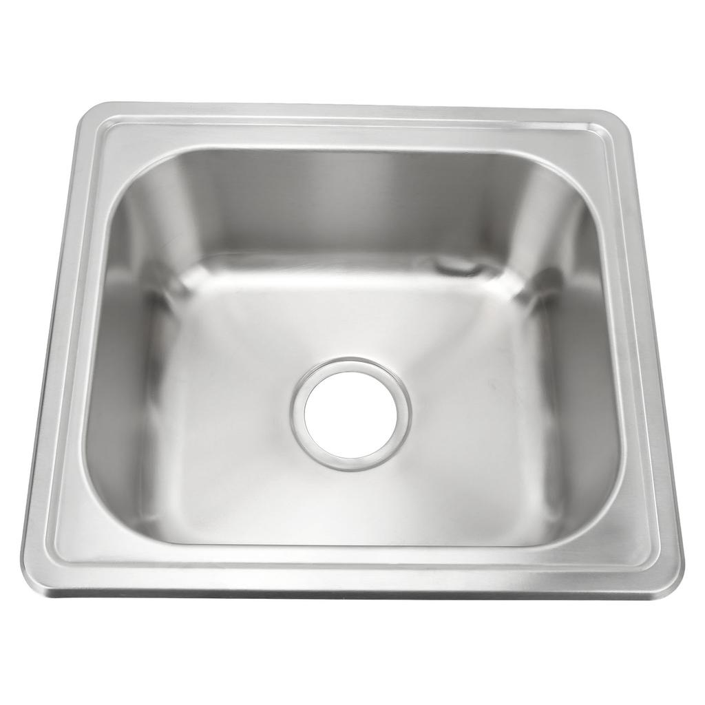 Bar Sink Brushed Process Rustproof Stainless Steel Sink for Bathroom Kitchen Bathroom RV Yacht 480x4