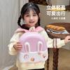 Cute Cartoon Rabbit Baby Backpack with Lights - Children's Backpack
