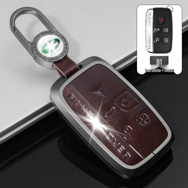 Land Rover Key Case for Range Rover, Evoque, Velar, Defender, Discovery, Sport, Freelander