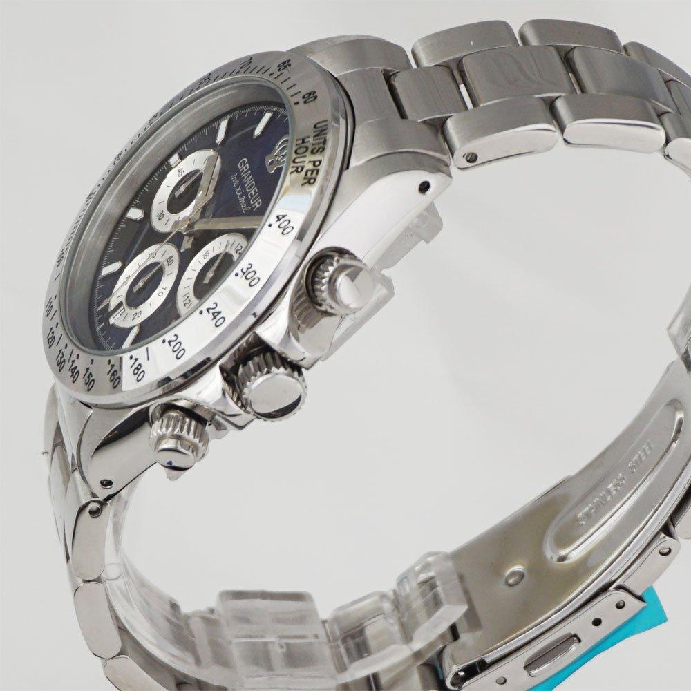 Grandeur Made in Japan 10 ATM Water Resistant Chronograph Watch JGR004W5 [GRANDEUR] Men's