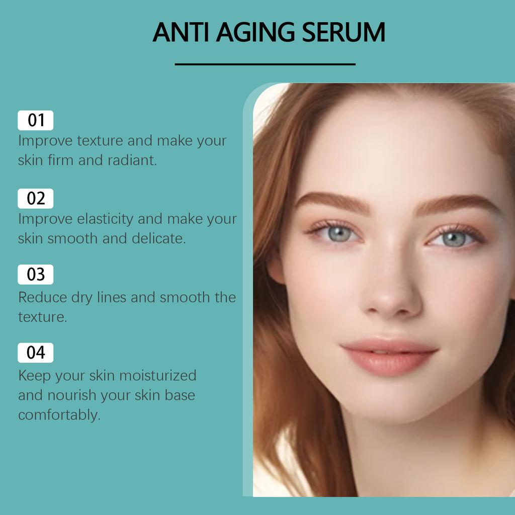 Anti-aging And Wrinkle-reducing Liquid Hydrates, Moisturizes, Moisturizes And Plumps, Improves Sagging, Lifts And Tightens,30ML