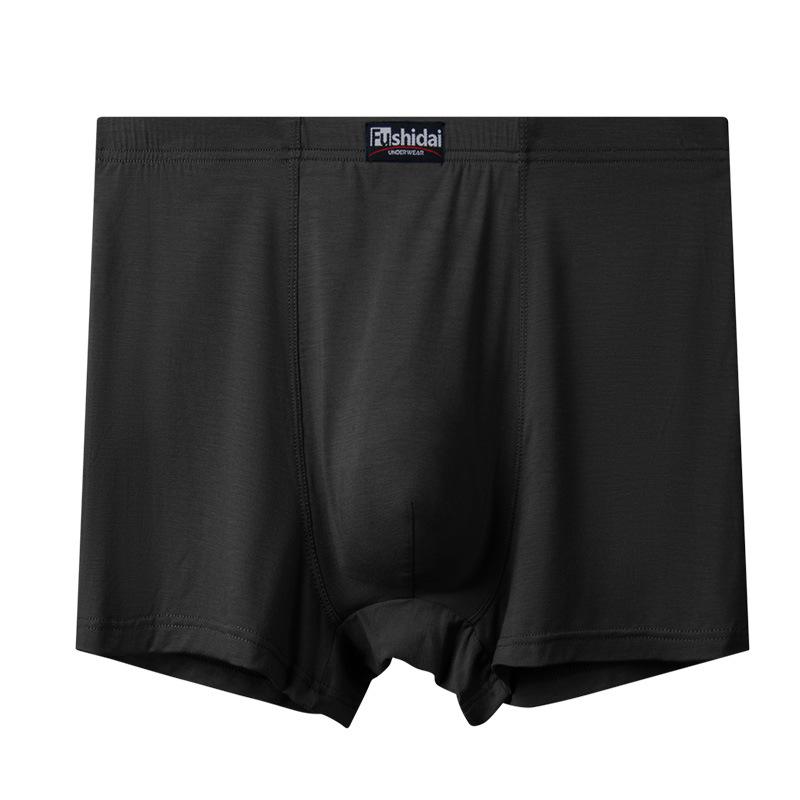 Benmingnian High-Waisted Plus Size Men's Boxer Briefs for Large Sizes In Modal Fabric