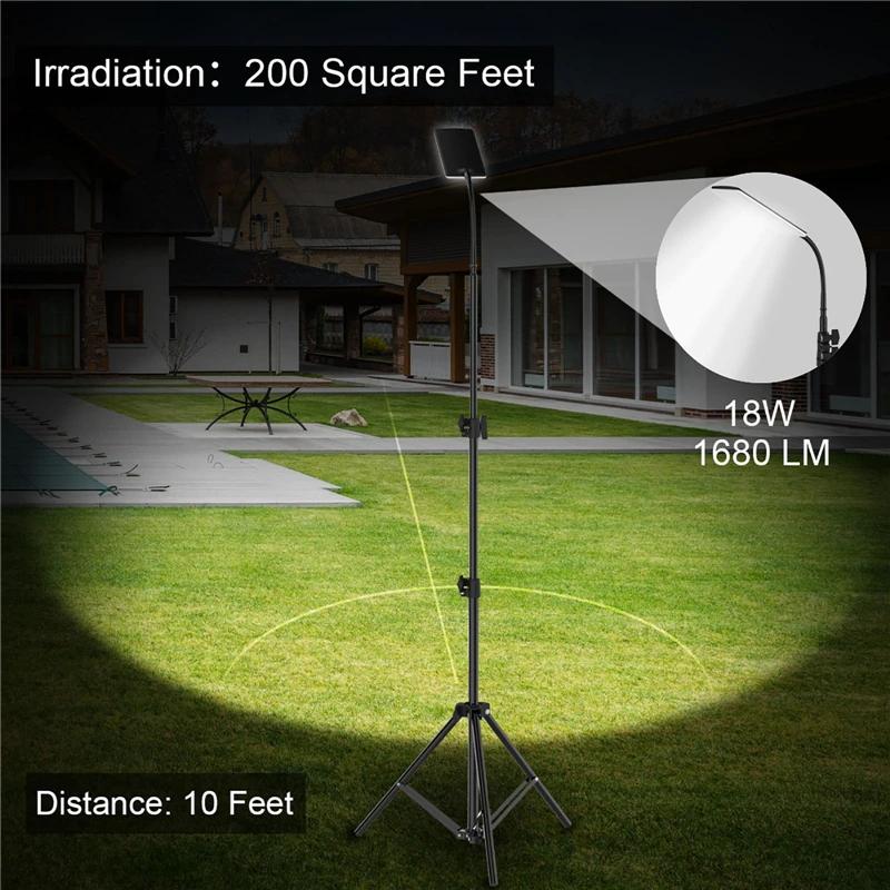 84pcs LED USB Powered Lamp With Tripods Led Light 1.8m Cable for Outdoor Camping Picnic Home Live Stream Video Photos