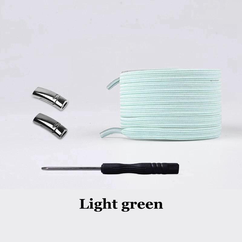 Magnetic Shoelace Elastic Flat Shoe laces No Tie Shoelaces Quick Magnetic Lock Lazy Laces for Kids and Adult 24 Colors