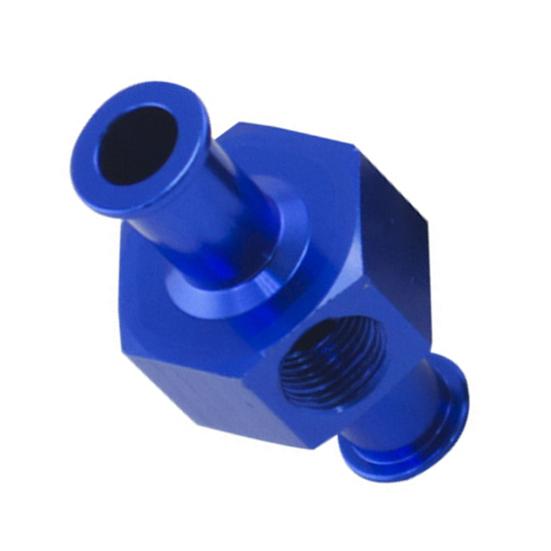 3/8inch Hose 1/8inch NPT Holder Car Auto Fuel Pressure Gauge Adapter Connector