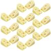 NOELAMOUR Set of Emmental Cheese Food Realistic Food Display Props 20 20-Piece Models, (U-Shaped Cheese, Pieces)