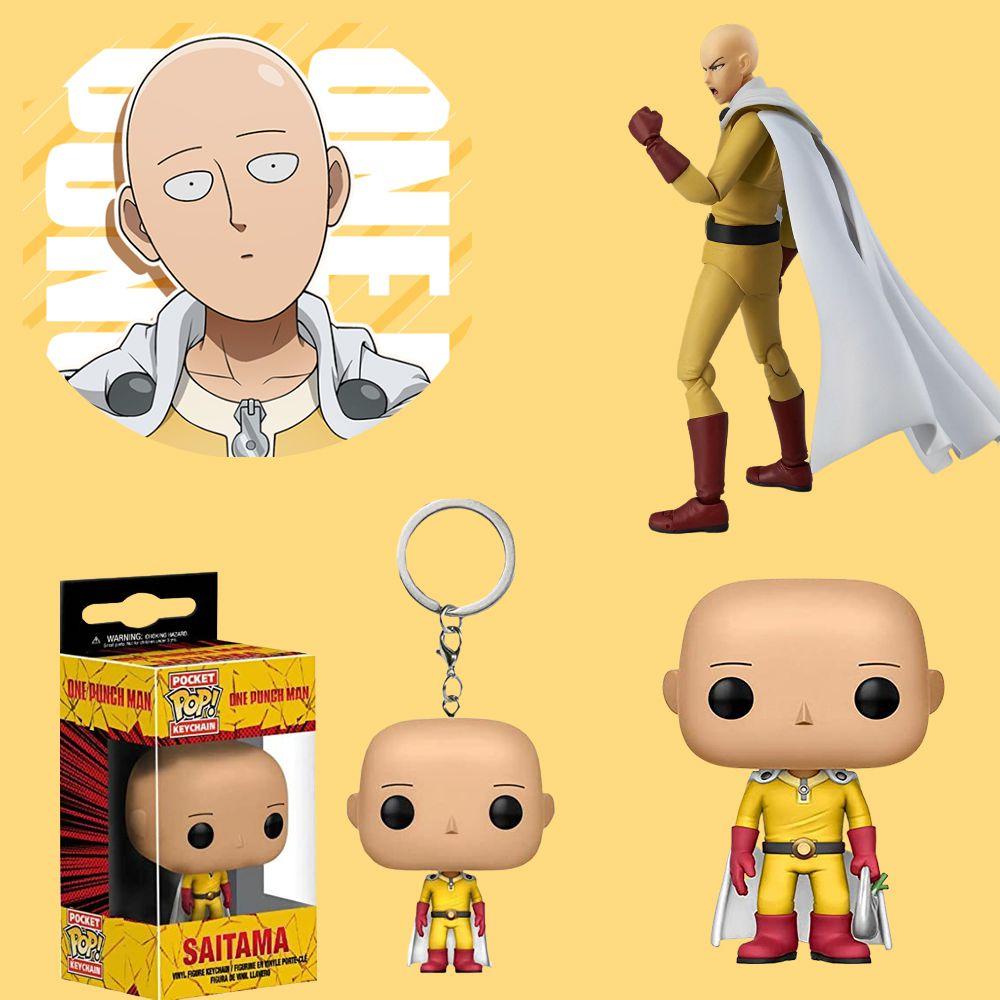 One Punch Man Saitama Pvc Figure Cute Cartoon Animation Toy!