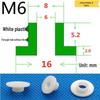 T-förmige Nylon-Dichtungsscheibe M3-M35 Gewinde Isolierabstandshalter