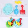 Popular Large Plastic Beach Toy Car Sandglass Set for Kids - Perfect for Sand and Water Play, Bath Time, and Recreation.