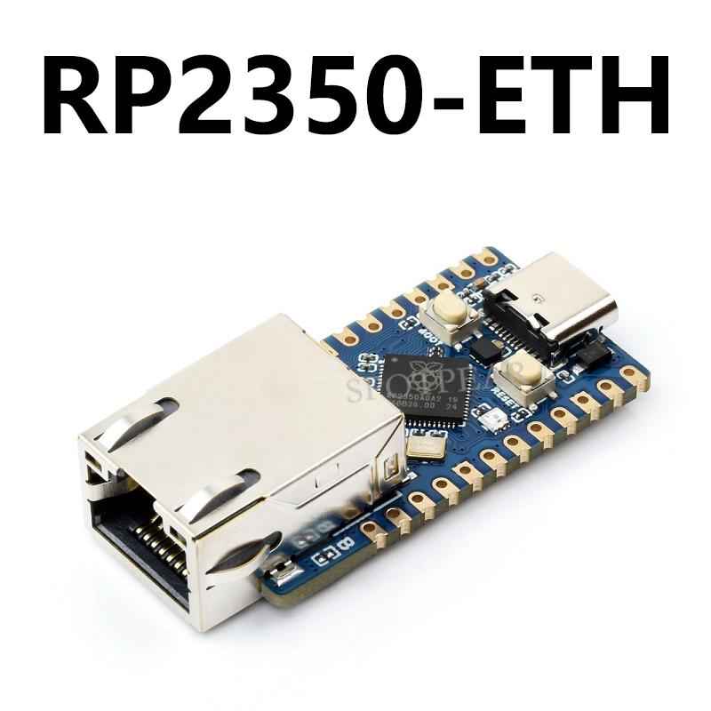 Waveshare RP2350-ETH Raspberry Pi Pico 2 RP2350 ETH CH9120 TCP/UDP Ethernet Network For Arduino