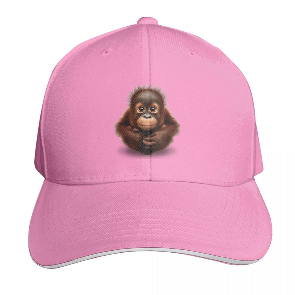 Baby Orangutan Baseball Cap luxury Women cap Hat Luxury Brand Golf Wear custom Hat Unisexs Caps Womens