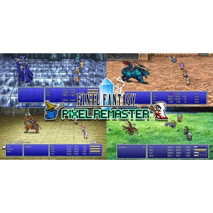 Final Fantasy I-VI Pixel Remaster Collection SWITCH - Import Asie