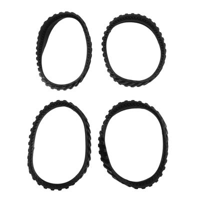 4pcs Pool Cleaner Tire Track Rubber Replacement Tire Track Wheel Belt for R0526100 for MX8 MX6
