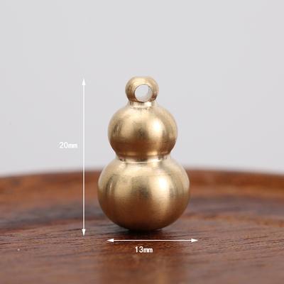 Antique Handicraft Keychain Creative Gourd Keychain Car Desktop Small Ornament Car Keychain