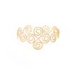 Verstellbares Offenes Armband Hohlgeschnitztes Armband Vintage Gold Schmuck Hand Schmuck