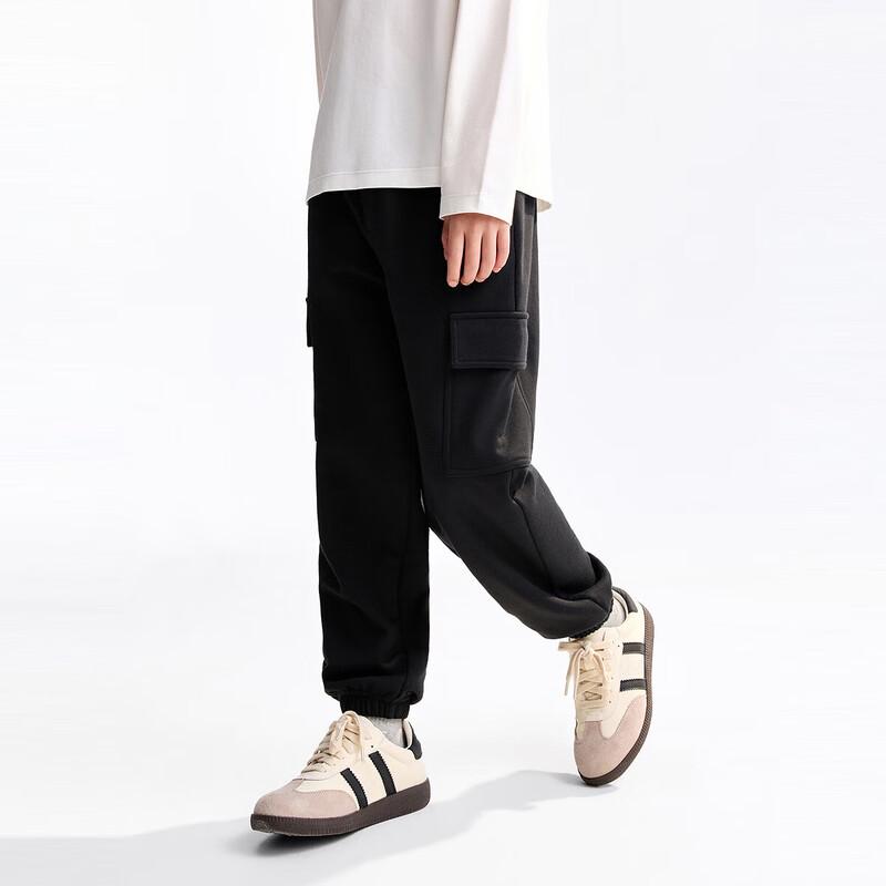 Annil Boys' Fall 2025 Trendy Knit Cargo Pants