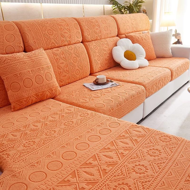 Pokrowiec na sofę odporny na zarysowania All-Inclusive Uniwersalny pokrowiec Cztery pory roku Uniwersalna poduszka na sofę antypoślizgowa bez mierzenia Elastyczna sofa...