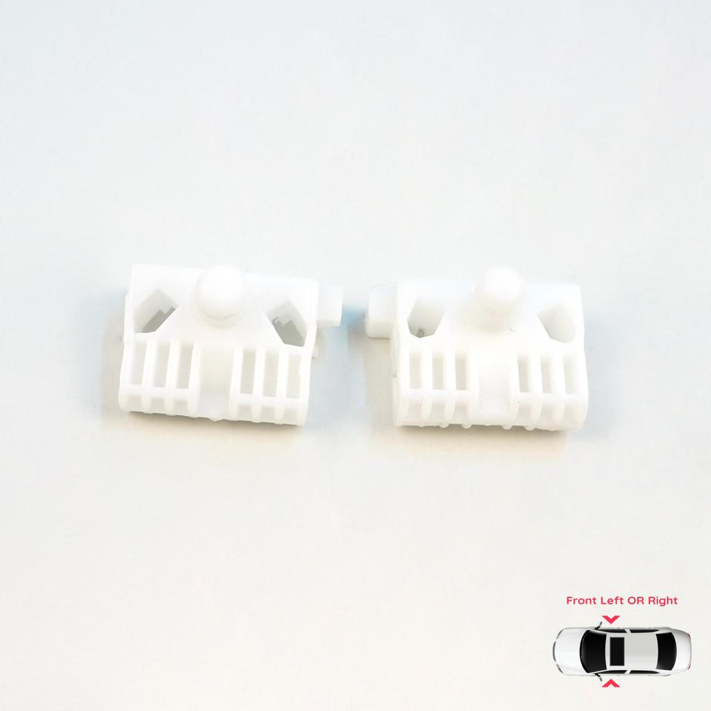 EWR448+EWR449 Fensterheber Reparaturclips A+B Vorne für Renault Clio MK3 BR CR KR SR 2005-2014 5-Türer 8200191148 8200291147