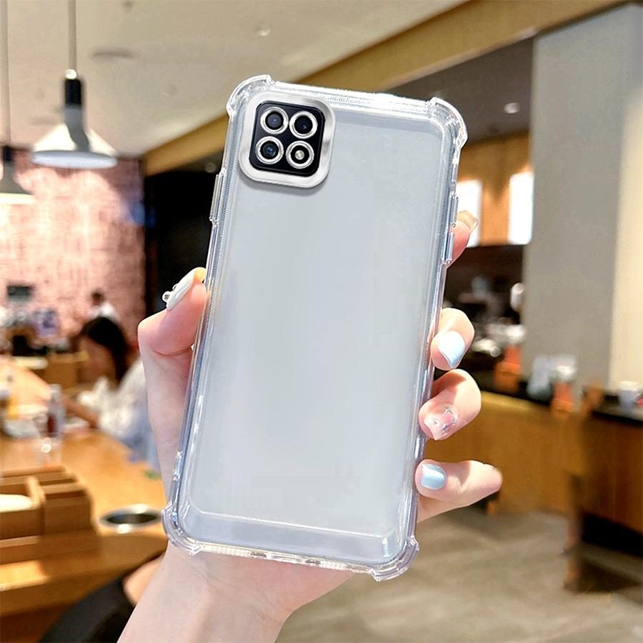 Shookproof Lens Case For Realme C30 C33 C35 C53 C51 C55 C63 C61 C65 C67 C11 C25S C21 C21Y C25Y C75 C71 Plating Silicone Cover
