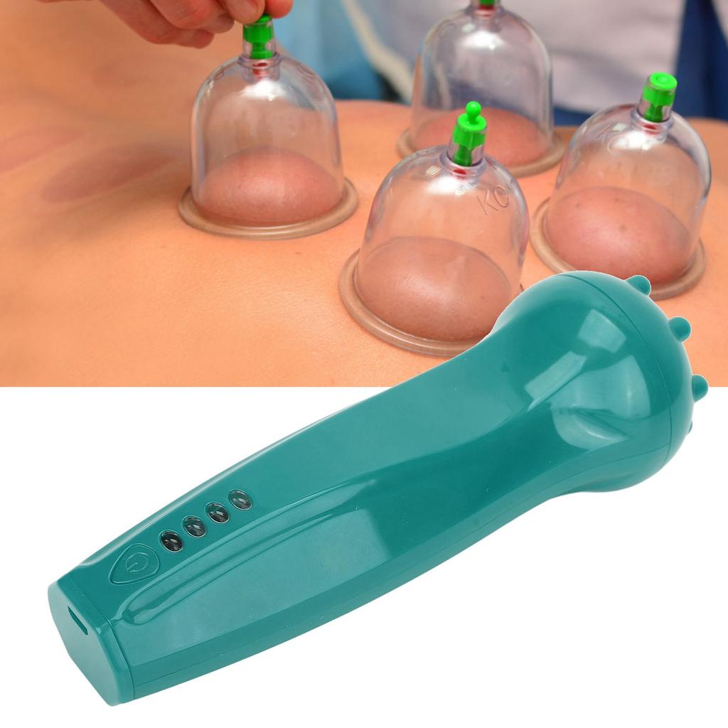 Cellulite Cupping Massager Electric Vacuum   Design 4 Levels Adjustment Smart Dynamic Cupping Therapy Set