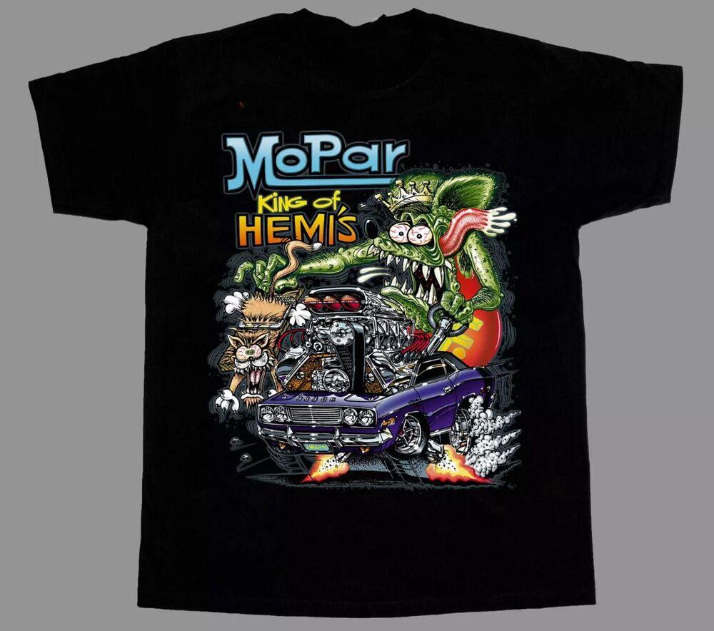 Collection Ed Roth Rat Fink Short Sleeve Black S-5XL Unisex T-shirt Unisex T-Shirt
