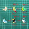 10pcs DIY Jewelry Accessories Cute Multi-colored Bird Parrot Pendant