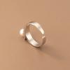 New Fashion Simple Design Imitation Pearl Women's Adjustable Ring Daily Versatile Holiday Party Accessories  Gifts