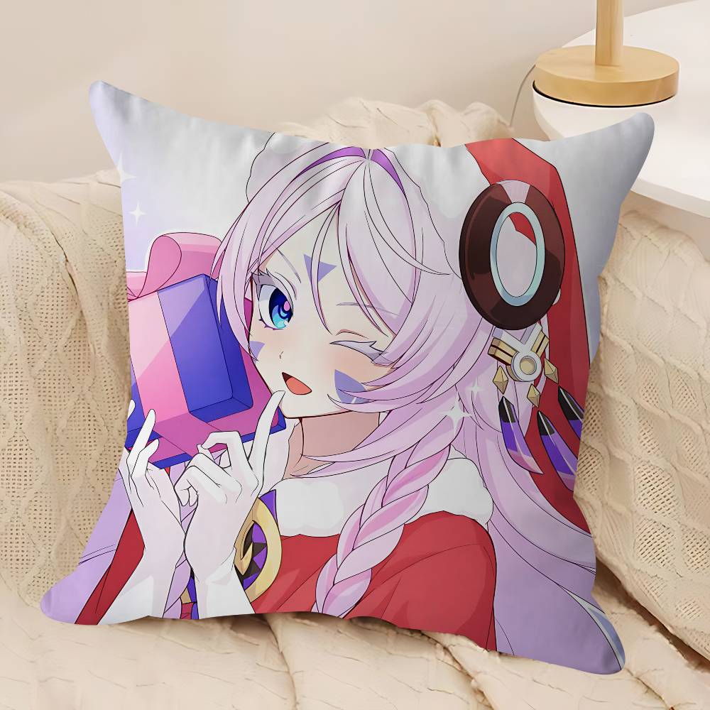 

CUTE C-Citlali Pillow Case Removable Washable Cushion Cover – All-Season Soft Linen 12x12Inch