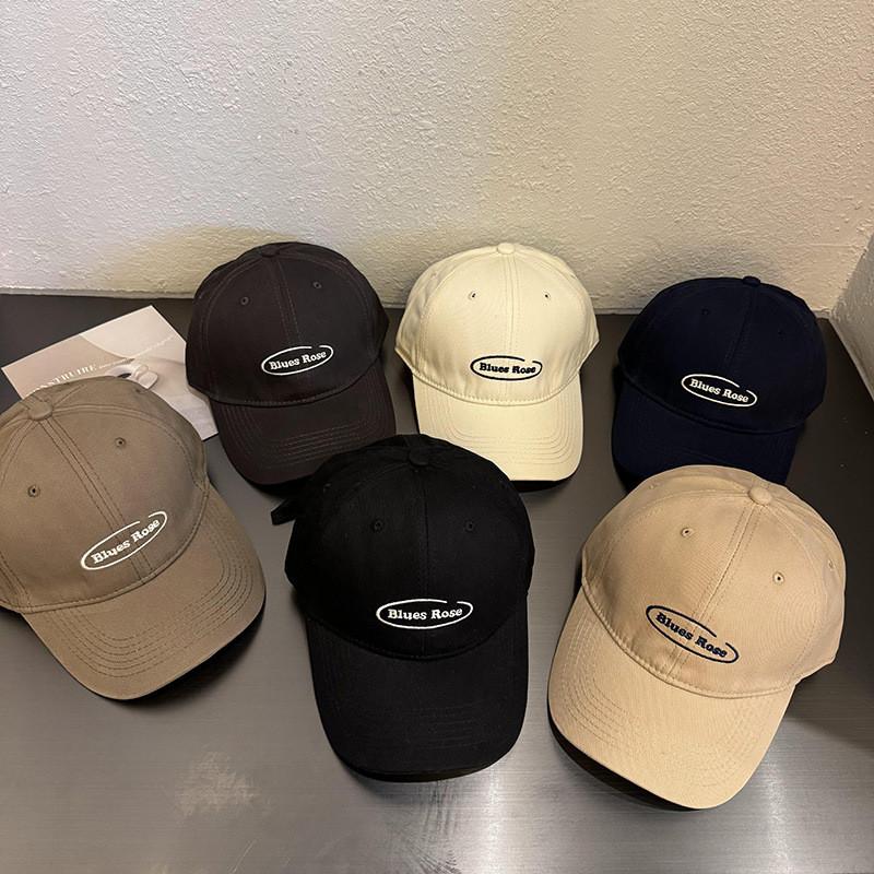 Embroidery Letter Simple Pattern Neutral Casual Baseball Cap For Daily Use