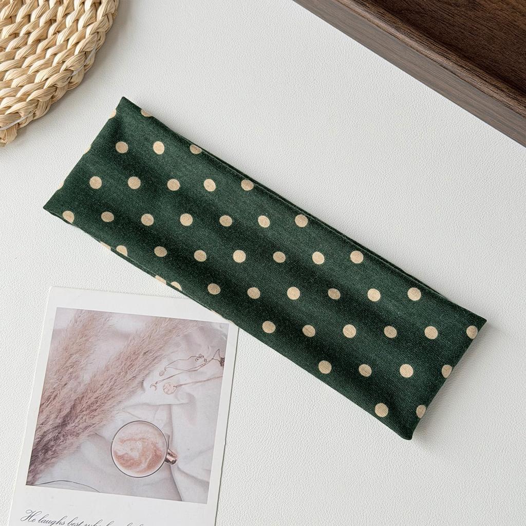 Y2K Subculture Large button polka dot headband photography dressing yoga Going out on the Street INS decoration accessories