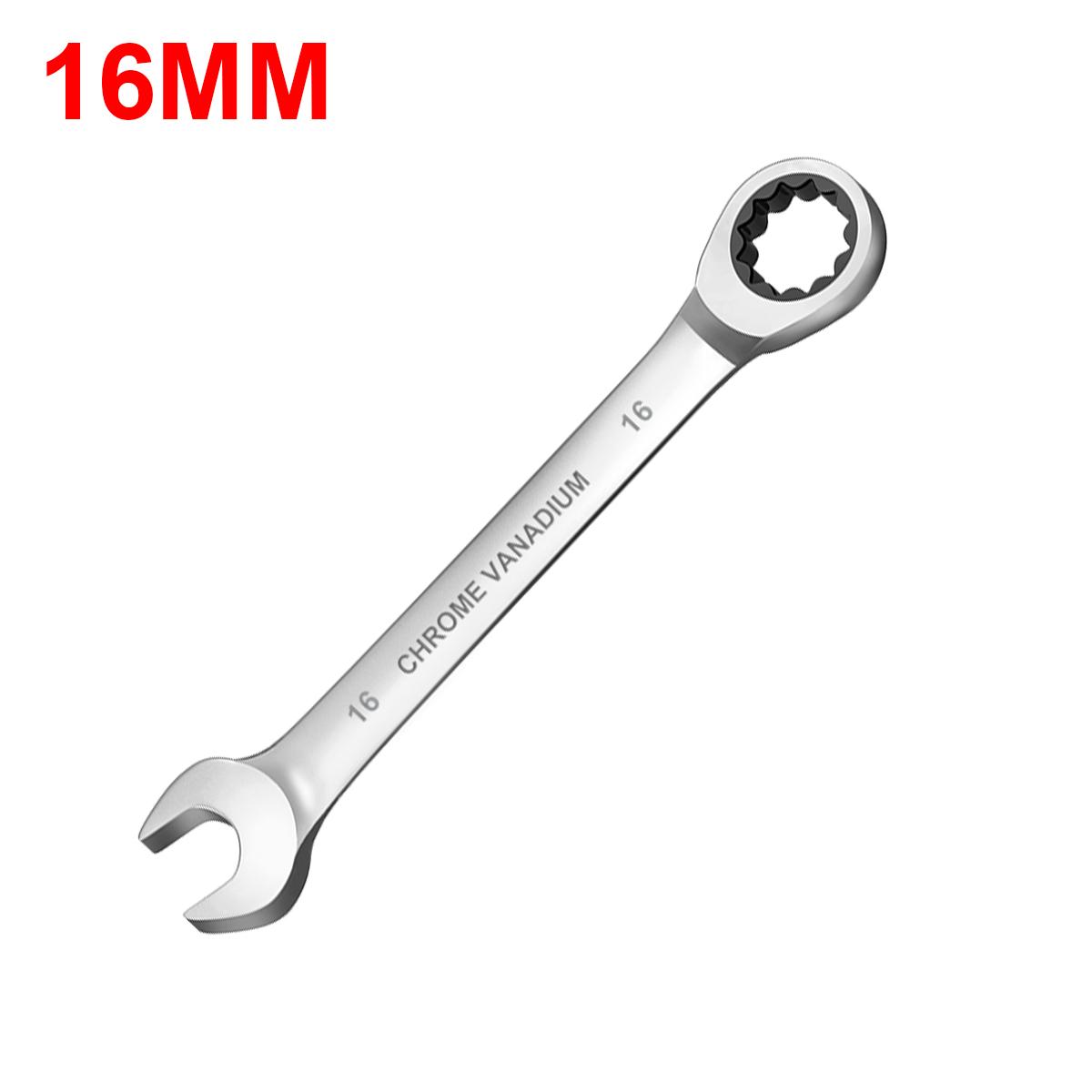 

Набор гаечных ключей с храповым механизмом с фиксированной головкой, 1 шт. метрические универсальные гаечные ключи из хром-ванадиевой стали 6-30 мм для ручных инструментов для ремонта автомобиля