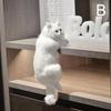 Cute Plush Simulation Cat Ornaments Stuffed Animals Figure Desktop Cats Hanging Kitten TV Realistic Furry Cabinet Deco Figu O6M3