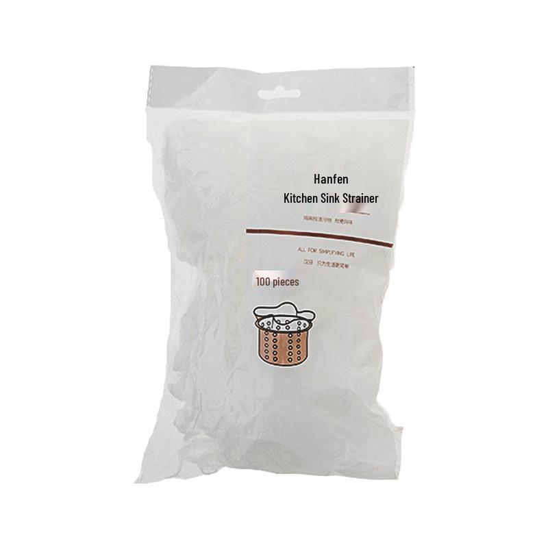 100-Piece Anti-Clog Kitchen Sink Strainers & Trash Nets for Drain and Basin